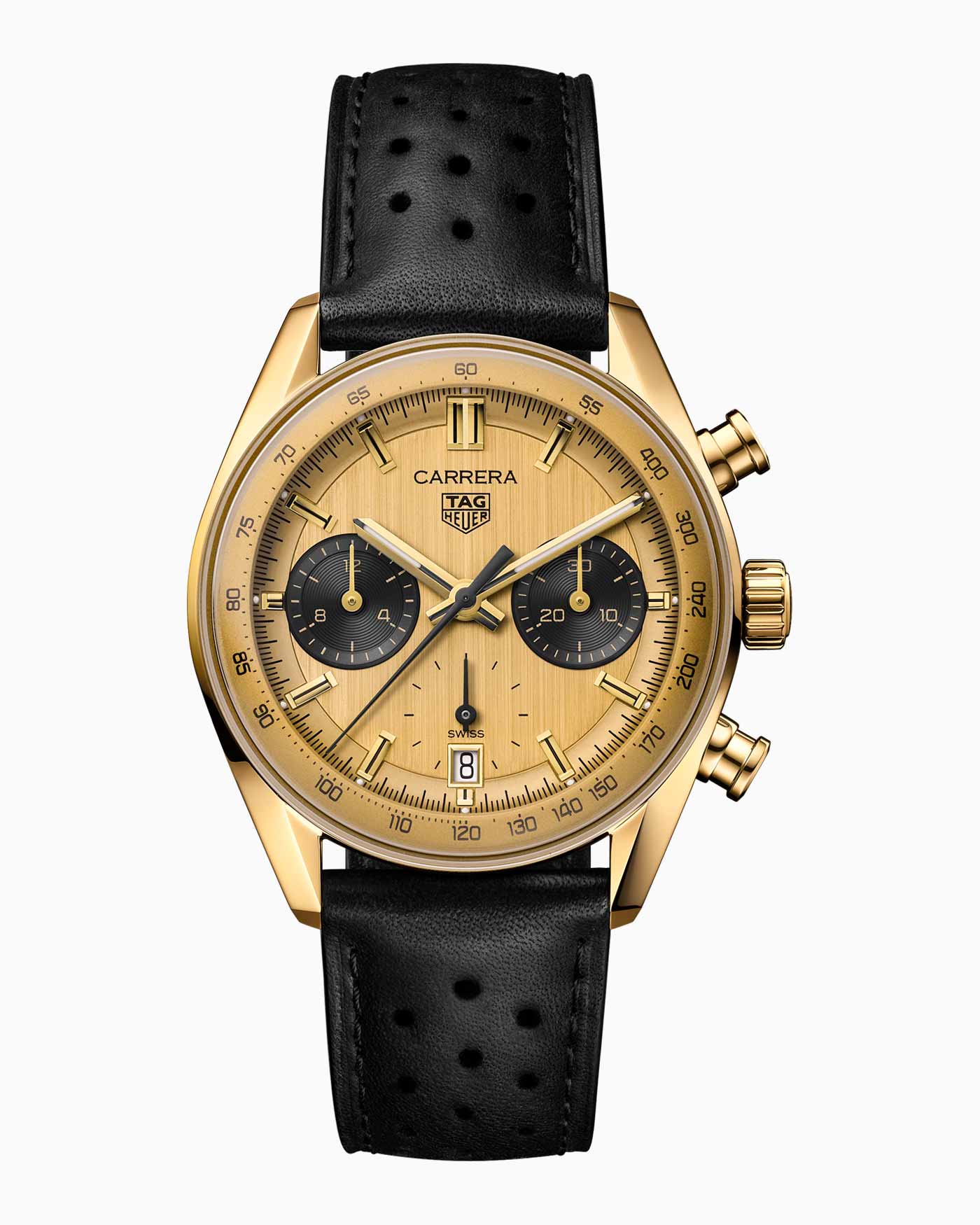 Watch Porn TAG Heuer Unveils New 39MM Gold Carrera Chronograph